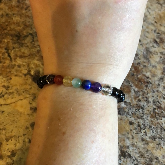Stretch Cord Chakra Bracelet - Picture 3 of 7